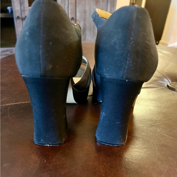 Black Platform Heels - Picture 3 of 5